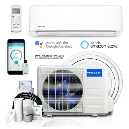 Mrcool 9K BTU 17 SEER Ductless Mini-Split Heat Pump System A-09-HP-230B